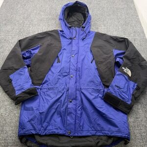 Vintage North Face Gore-Tex Jacket Men's Size Large Mountain Light Guide Blue
